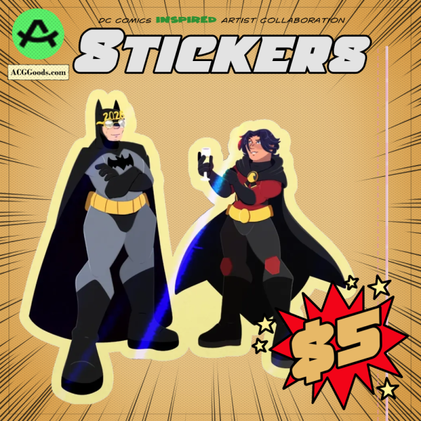 Dc Collab- New Year Sticker