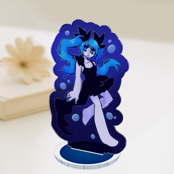 Deep Sea Girl Miku Standee