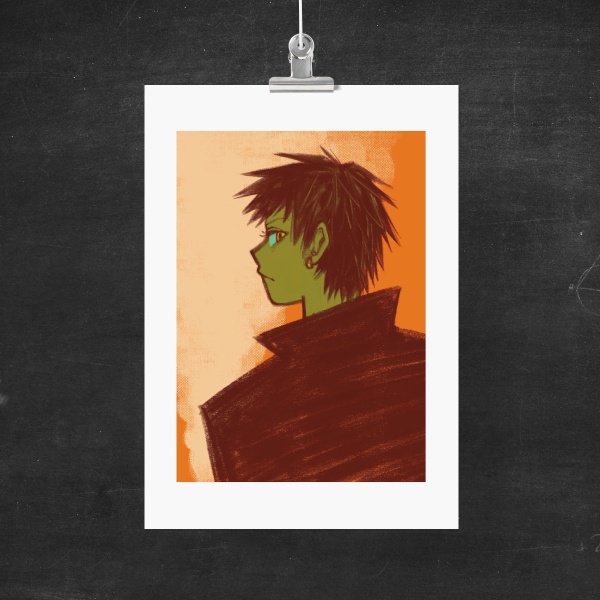 Kikuchi Ryou Poster Print | MAMIYA