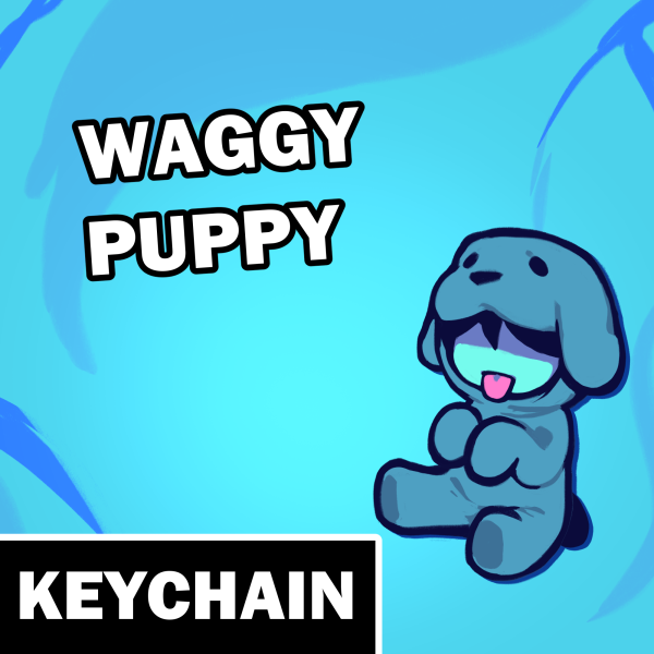 Waggy Puppy - Puppy Kris Tail-wagging Pendant