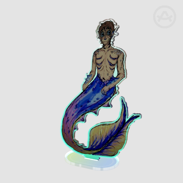 mermaid waterboy standee