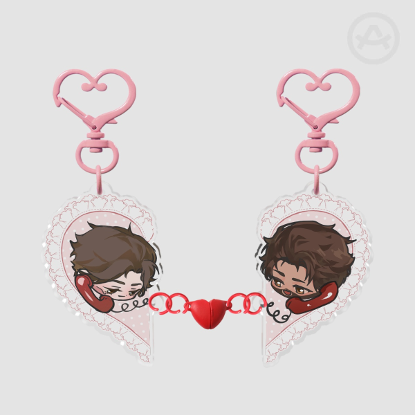 Acrylic Magnet Keychains