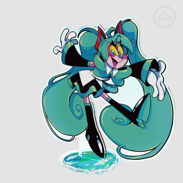 [DWURM-MIKU] Clear Acrylic Standee