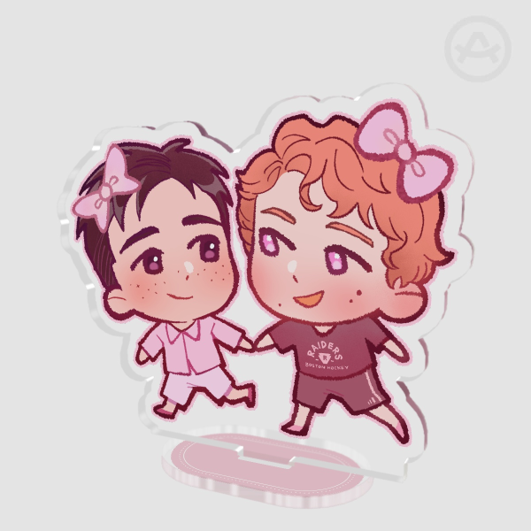 Limited Edition Hollanov Valentine | Clear Acrylic Standees