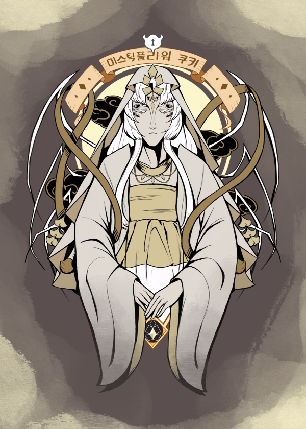 Mystic Flour Cookie Shikishi Artboard
