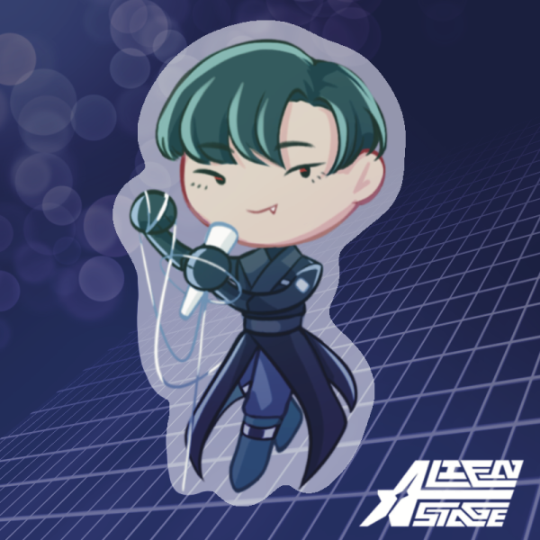 Ivan Alien Stage Acrylic Keychain