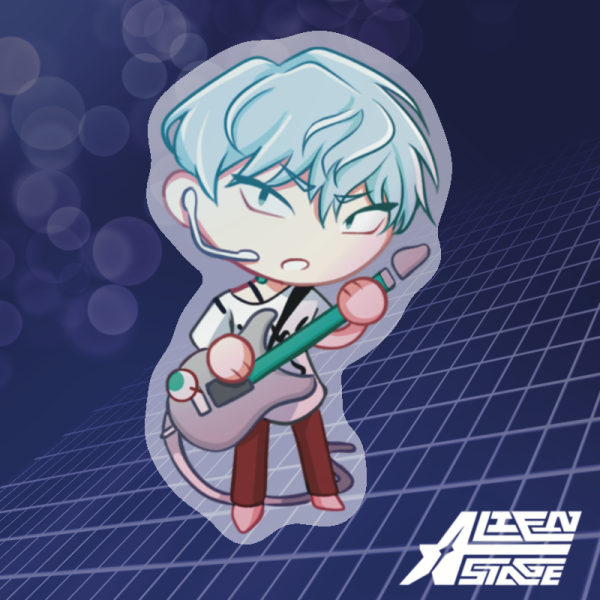 Till Alien Stage Acrylic Keychain