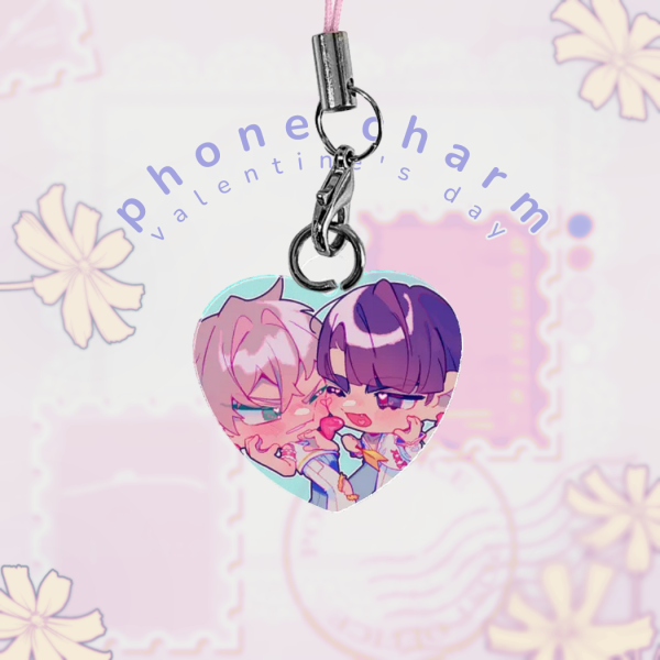 IvanTill Valentine's Day 𖹭 Phone Charm