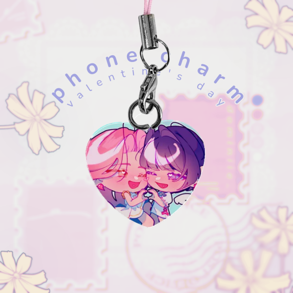 MiziSua Valentine's Day 𖹭 Phone Charm