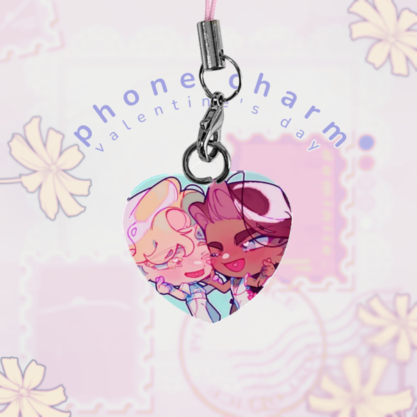 HyunaLuka Valentine's Day 𖹭 Phone Charm