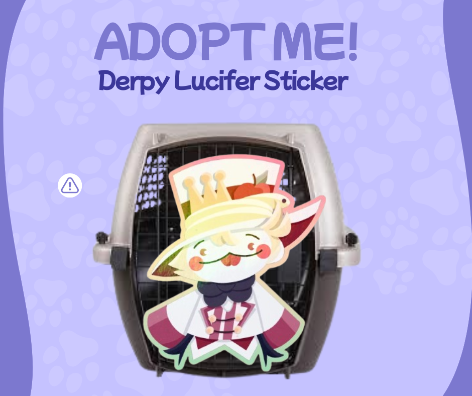 Derpy Lucifer Sticker