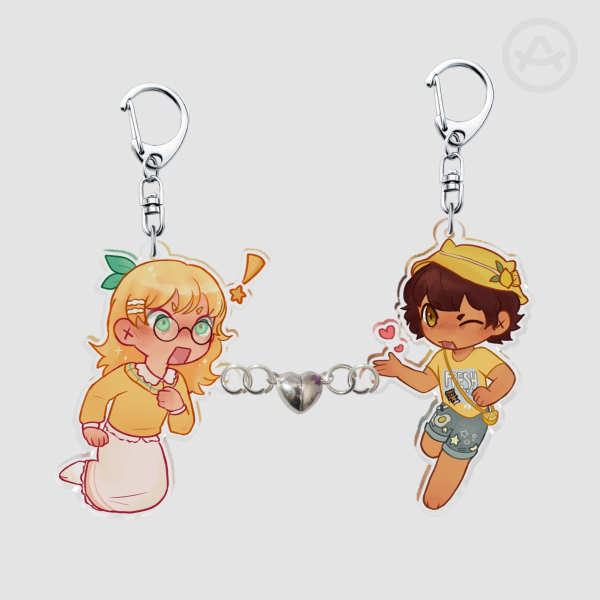 Limo x Lemi linking keychains (OC)