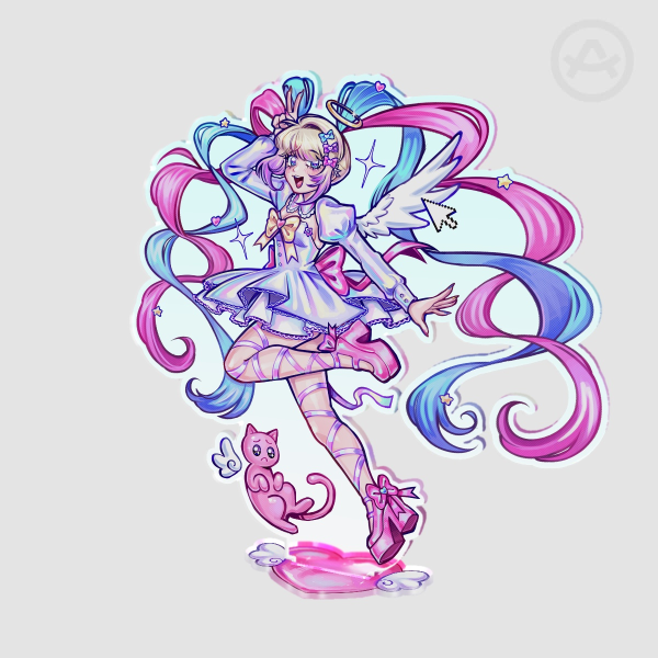 K-Angel Clear Acrylic Standee