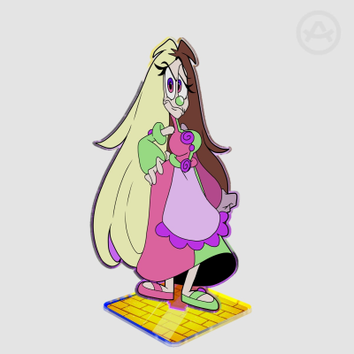 [SINKING ROAD] DOTTY DUETTE: Acrylic Standee