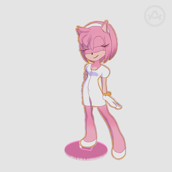 Amy Rose Sundress Acrylic Standees