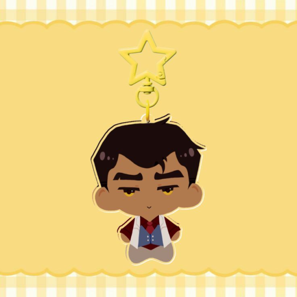 Chibi Jayce Clear Acrylic Keychain