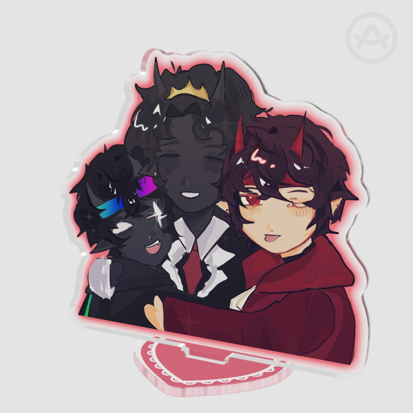 Mafia trio acrylic standee