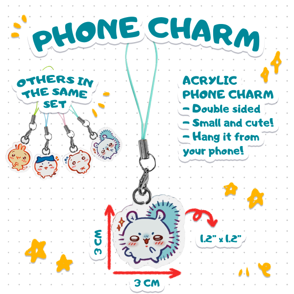 Momonga - Acrylic Phone Charm [Chiikawa]