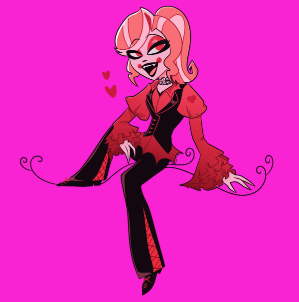 Valentines Charlie Morningstar Keychain