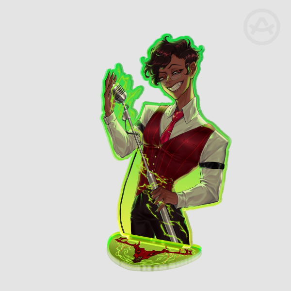 Human Alastor Colored Edge Acrylic Standee