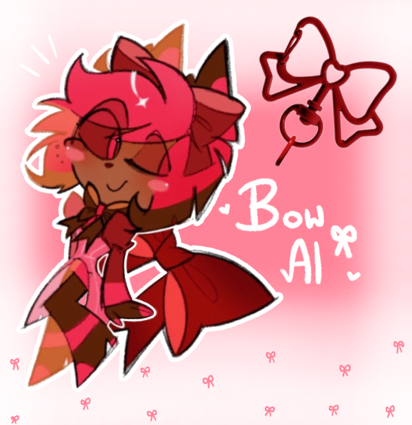 Bow Alastor Keychain