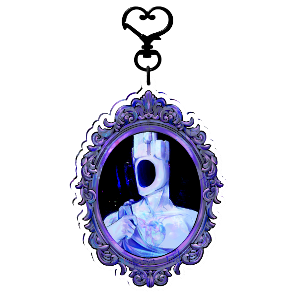 Minos Framed Acrylic Keychain
