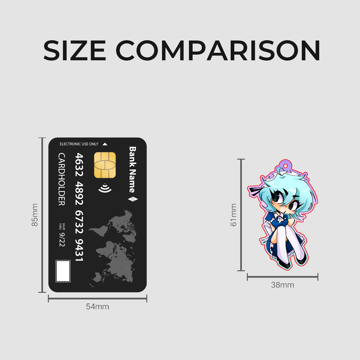 Astro x brightney valentine Glitter Acrylic Keychains by Xander