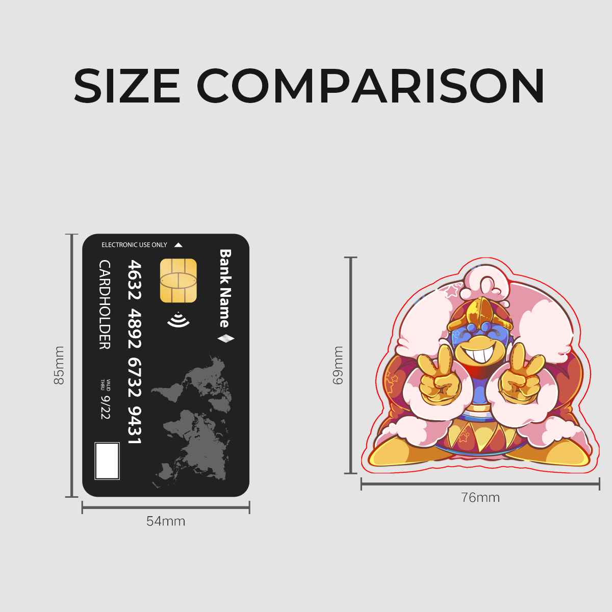 King Dedede Sticker by Mini - ACGGOODS