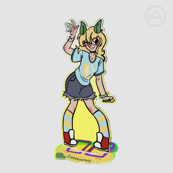 Lemony Acrylic Standees