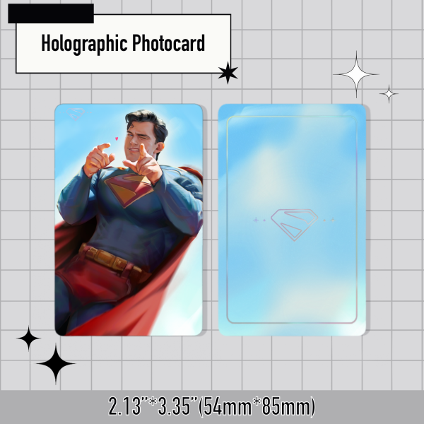 SUPERMAN Holographic Photocard
