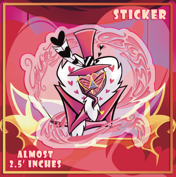 "You're Obsessed With Me" Valentino - Vinyl Stickers