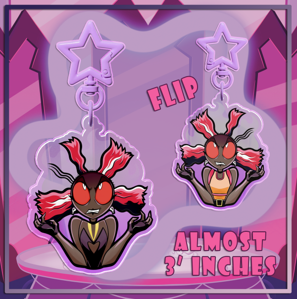 "Bad Hair Day" Velvette - Keychains