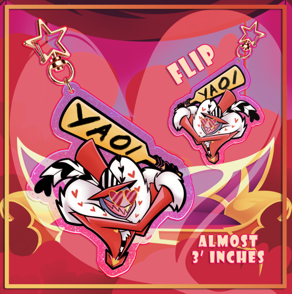 "Yaoi Paddle" Valentino - Keychains