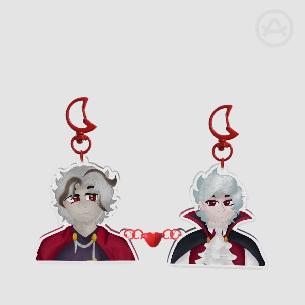 Vampire Scott and Avid Keychains