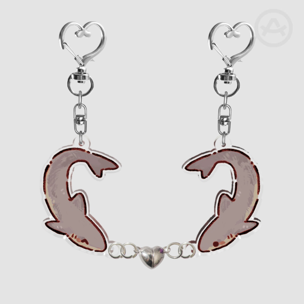 Shark Magnet Keychains
