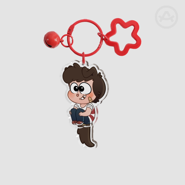 Gravity Falls  Tail-wagging Puppy Stanley Keychain 