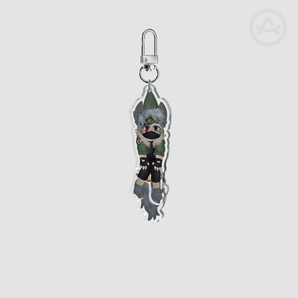 Etho wolfy Keychain