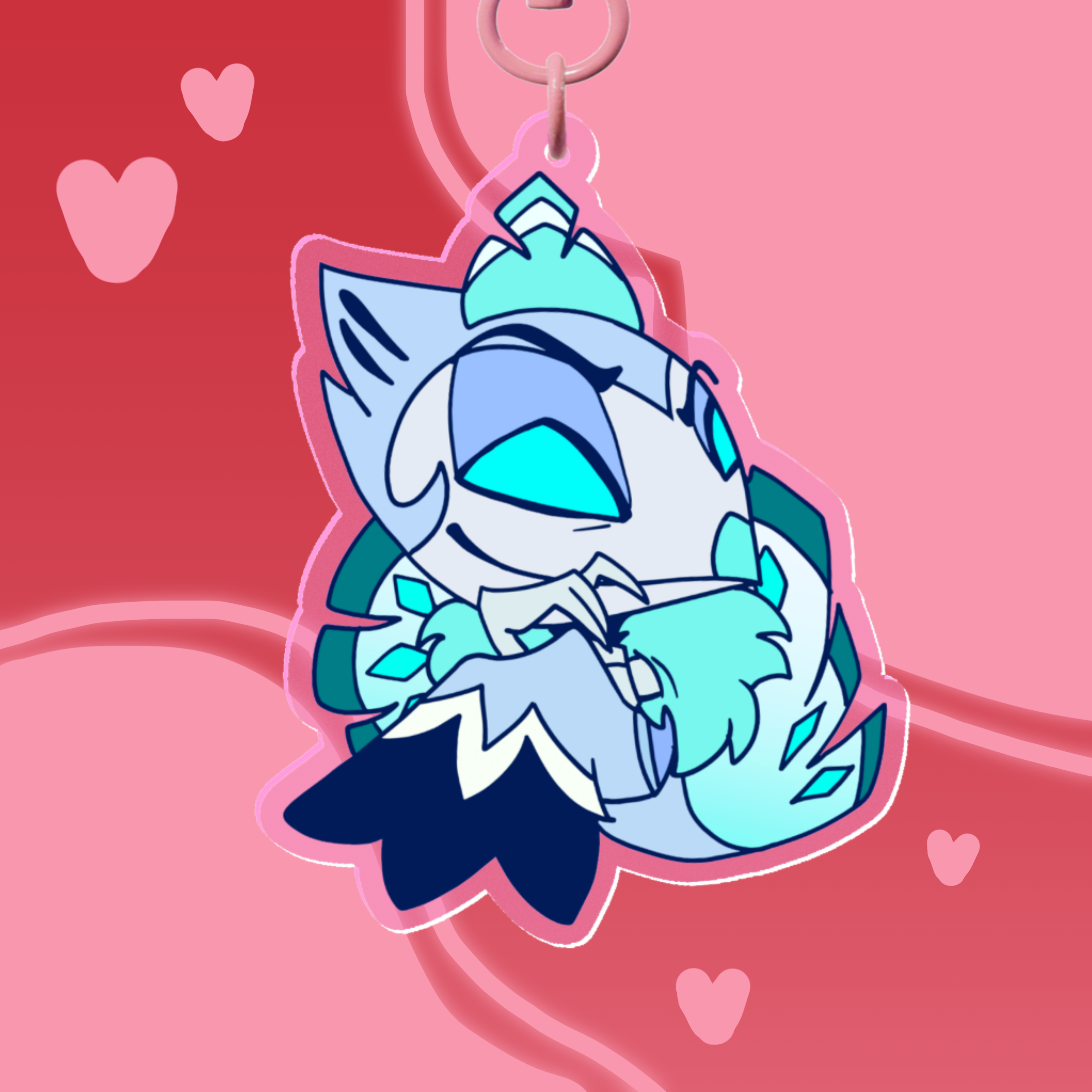 Andrealphus | Valentines Day Acrylic Keychain
