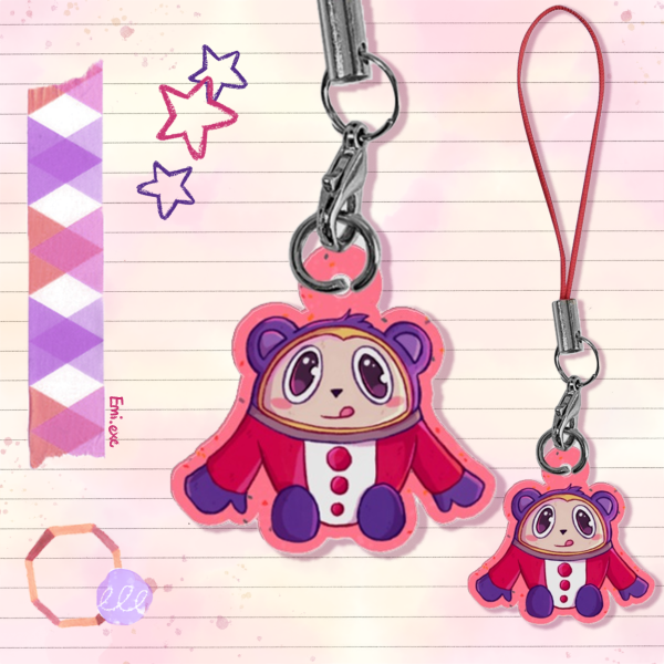 [Persona 4] Teddie Phone Charm