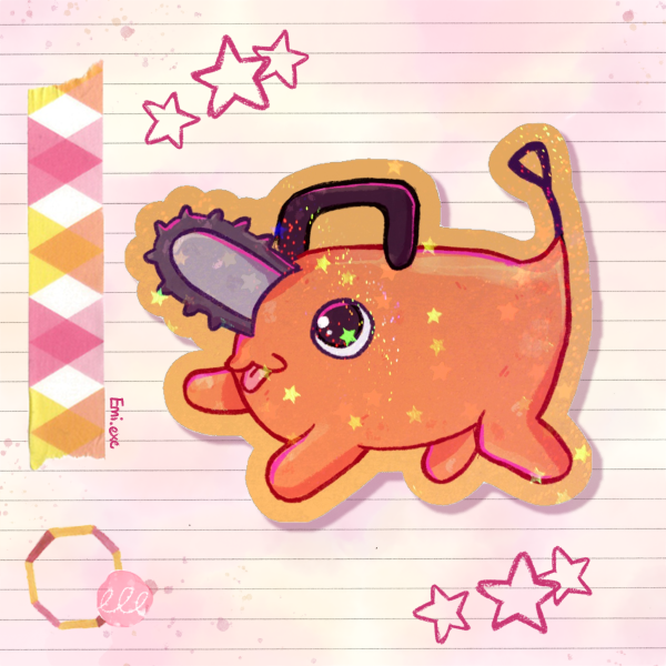 [CSM] Pochita Sticker