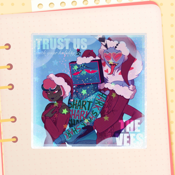 The Vees Holiday 2025 Sticker