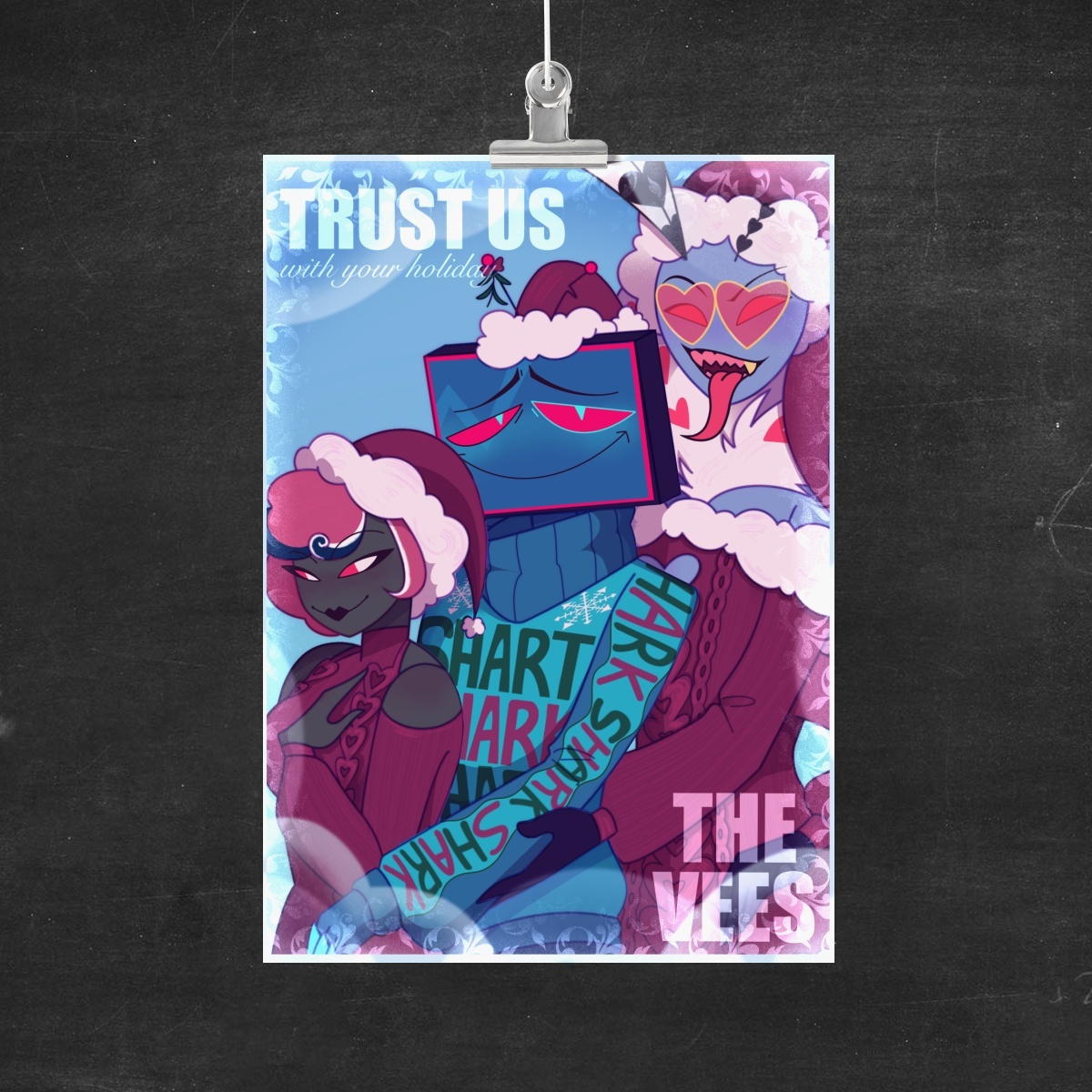 The Vees Holiday 2025 Poster