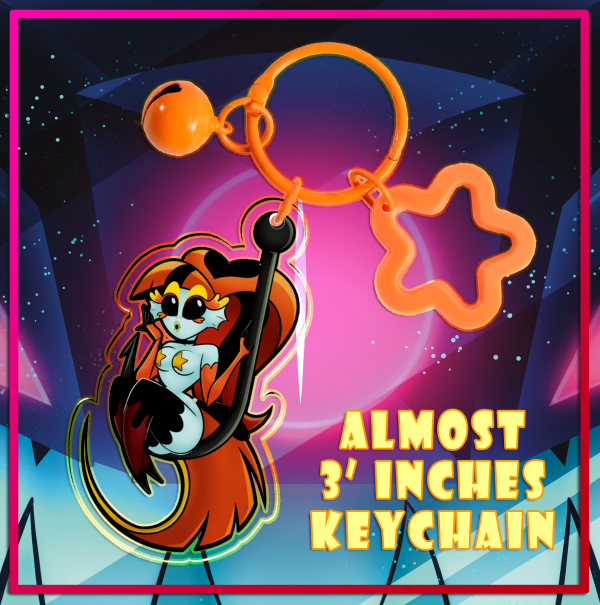 "Shark Bait Babe" Goldie - Keychains