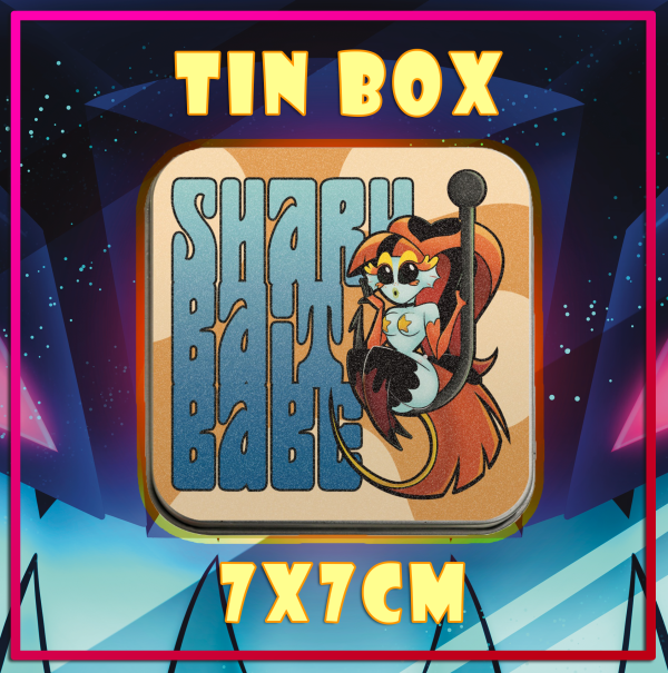 "Shark Bait Babe" Goldie - Metal Box