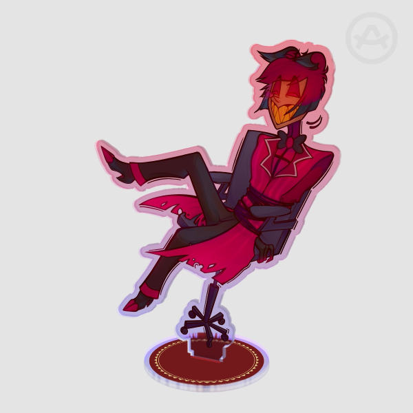 Alastor Colored Edge Acrylic Standees