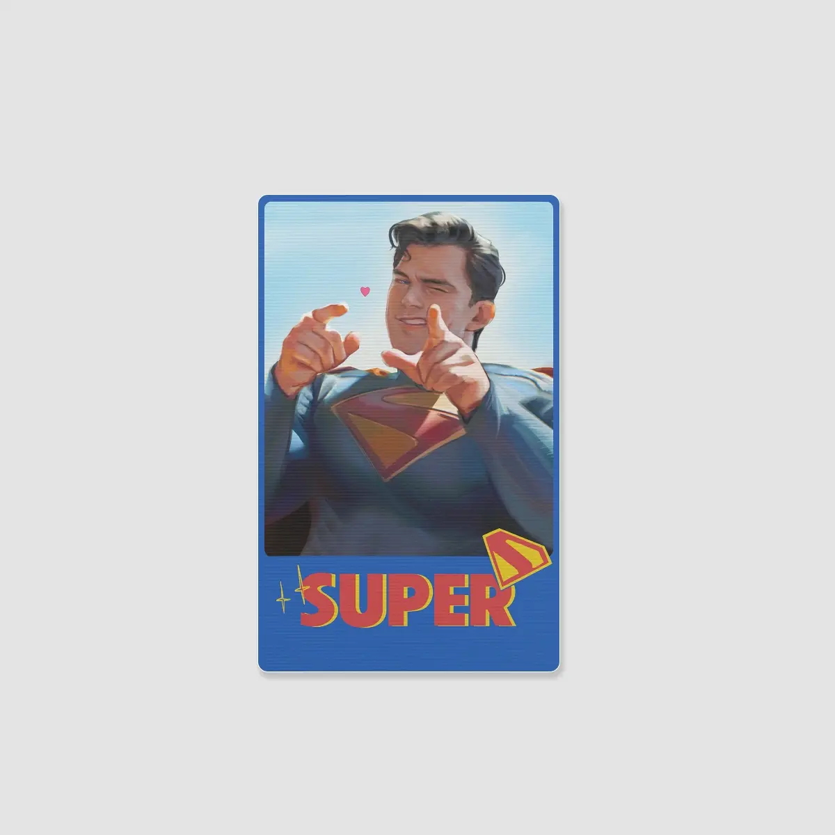 Super Clark Lenticular Card - 2.13"x3.35"(54x85mm)