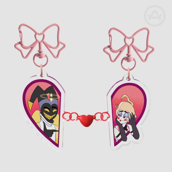 Lucidam Acrylic Magnet Keychains