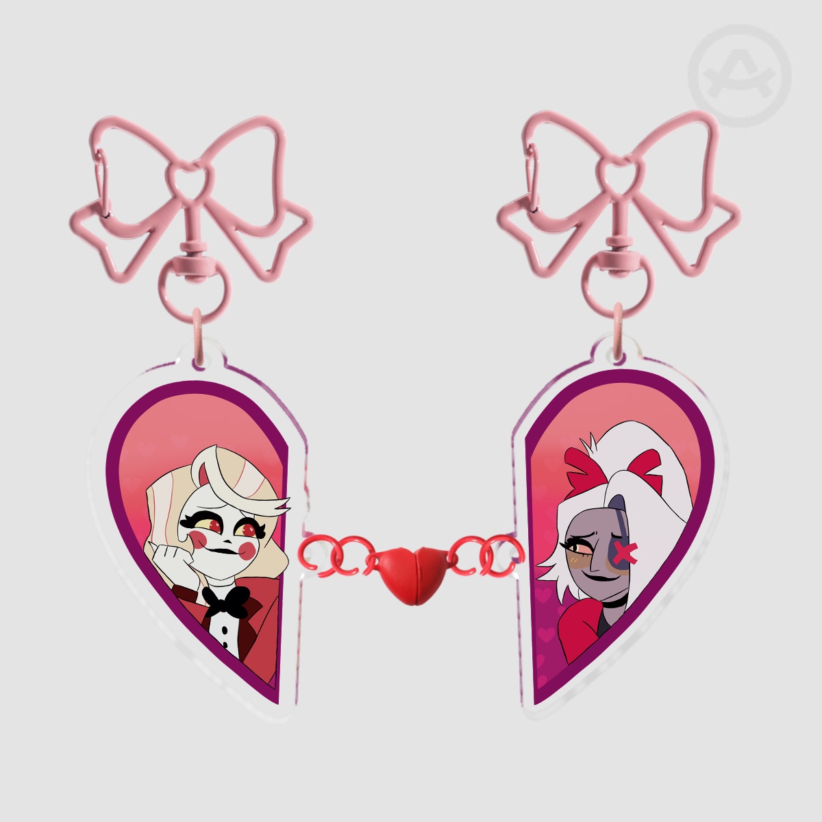 chaggi Acrylic Magnet Keychains