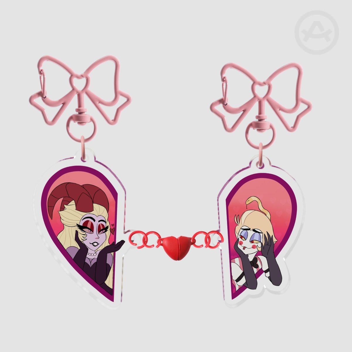 Lucilith Acrylic Magnet Keychains