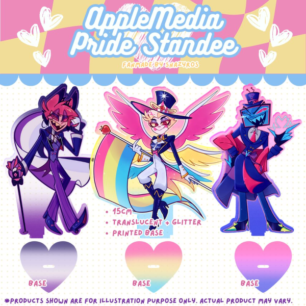 AppleMedia Pride Sets || 15-17cm Standees!
